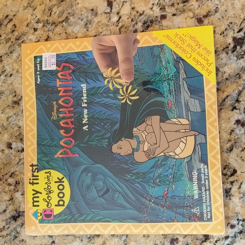 Vintage my first color forms Pocahontas